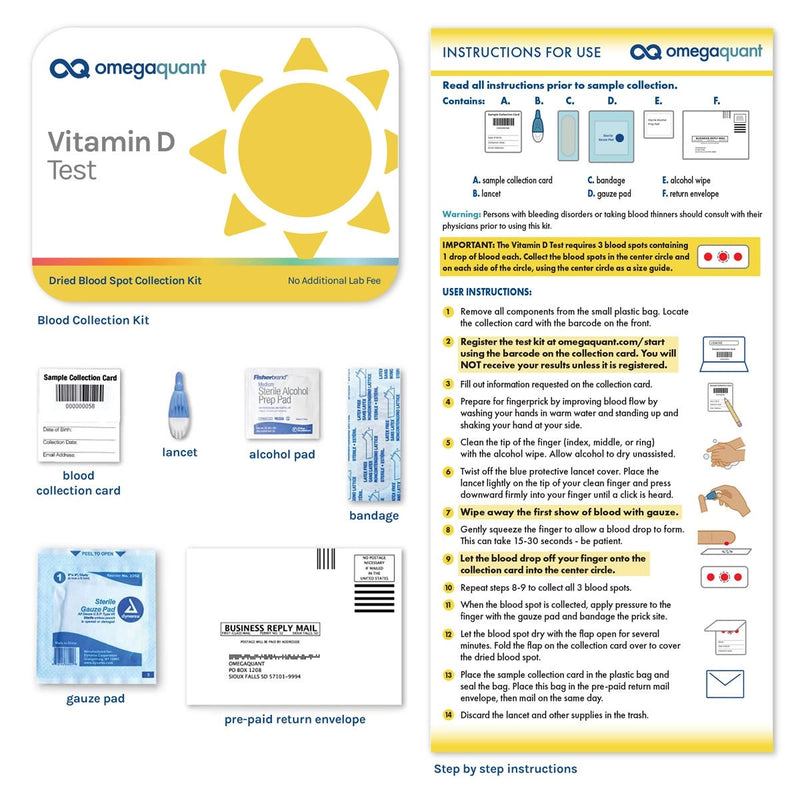 Vitamin D Complete OmegaQuant Instructions