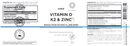 vitamin d k2 & zinc amen label