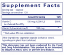 vitamin d3 & k2 pure encapsulations supplement facts