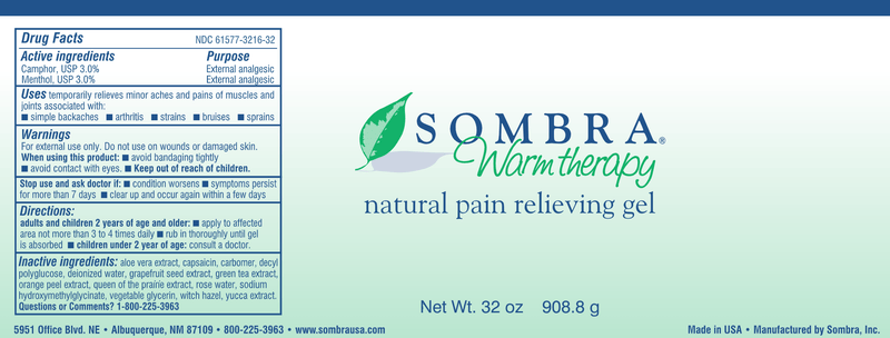 Warm Therapy Pump (Sombra) Label