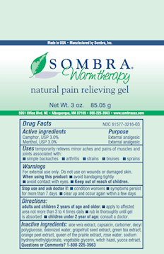 Warm Therapy Roll-On (Sombra) Label