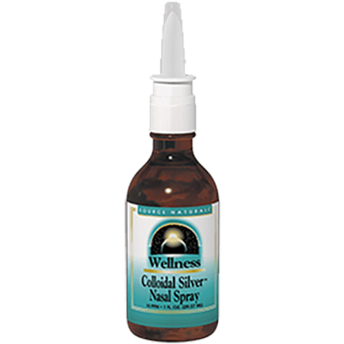 Wellness Coll Silver Nasal Spray (Source Naturals) Front