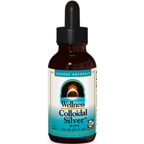 Wellness Colloidal Silver (Source Naturals) Front