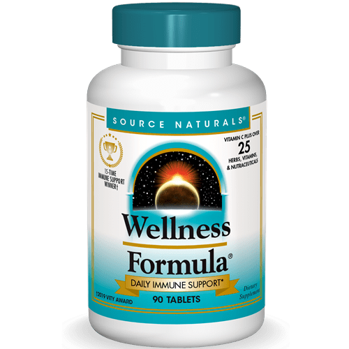 Wellness Formula Tablets (Source Naturals) Front