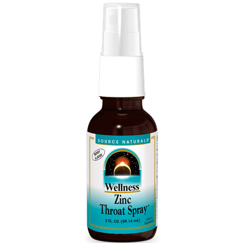 Wellness Zinc Throat Berry (Source Naturals) Front