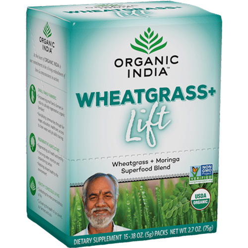 Wheatgrass Lift Box (Organic India) Front