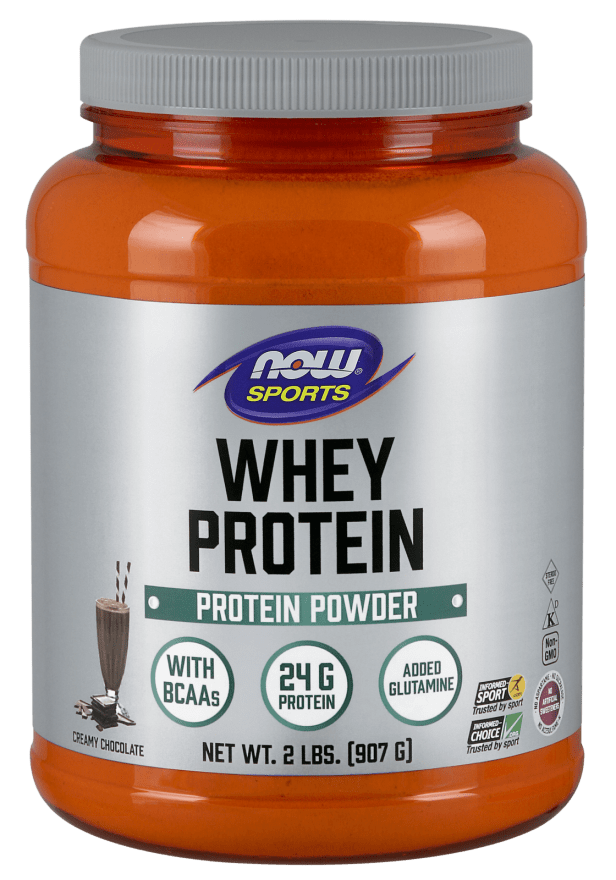 Whey Protein Creamy Chocolate (NOW) Front