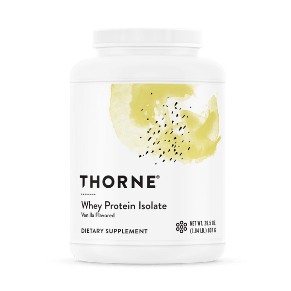Whey Protein Isolate Vanilla NSF Thorne