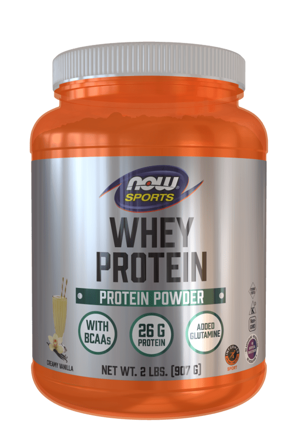 Whey Protein (Natural Vanilla) (NOW) Front