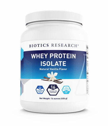 Whey Protein Isolate (Biotics Research) Vanilla