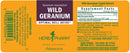 wild geranium herb pharm label