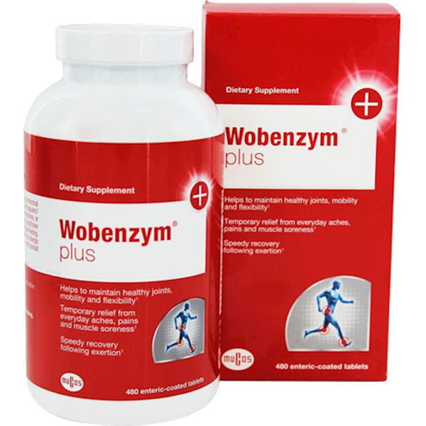 BACKORDER ONLY - Wobenzym Plus 480 Count (Douglas Labs)