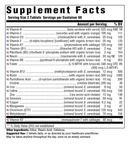 women's 40+ multivitamin (innate response) supplement facts