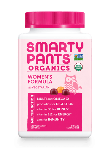 Women's Formula Organic Multi (SmartyPants Vitamins) Front