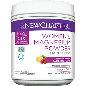 Women's Magnesium Powder 35ct (New Chapter) Front