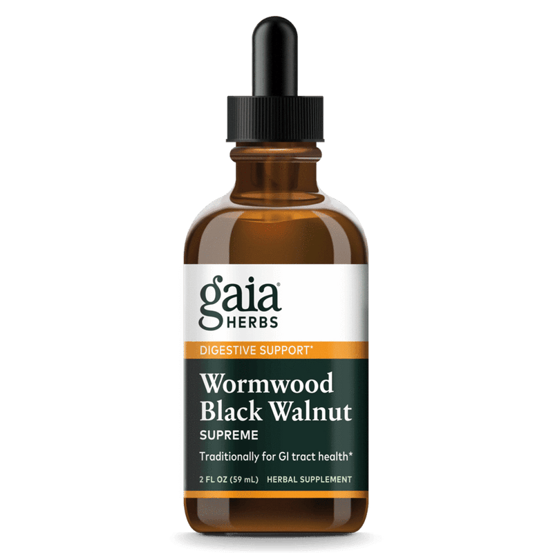 Wormwood Black Walnut Supreme 2oz (Gaia Herbs)