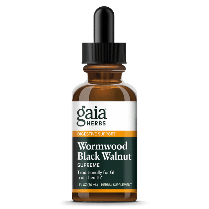 Wormwood Black Walnut Supreme 1oz (Gaia Herbs)