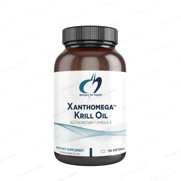 XanthOmega Krill Oil (Designs for Health) 120ct
