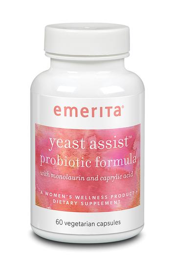 Yeast Assist Probiotic Form (Emerita) Front