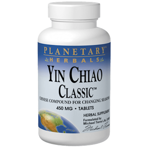 Yin Chiao Classic 60ct (Planetary Herbals) Front