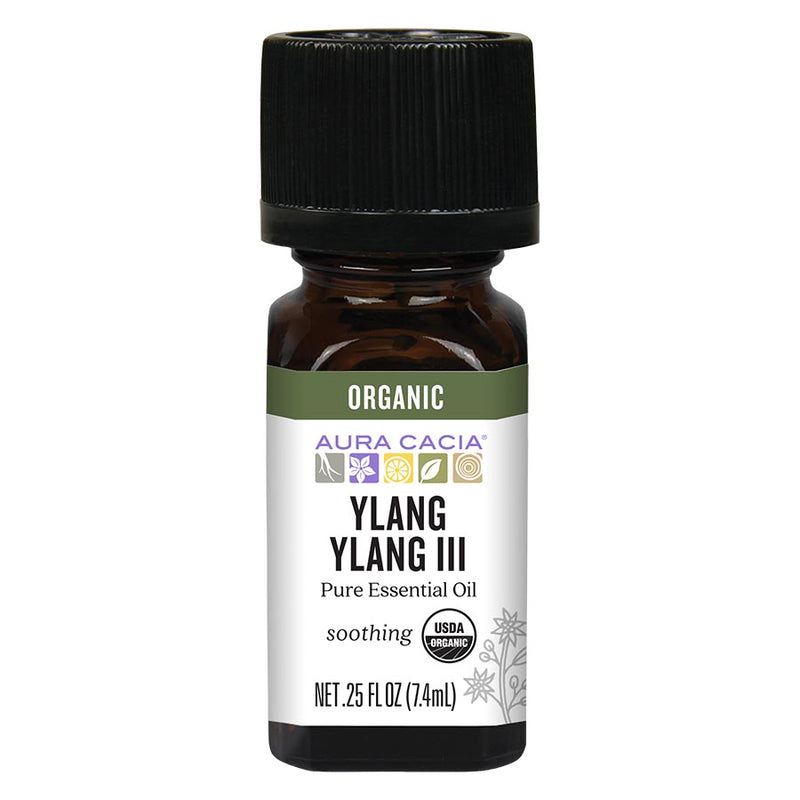 Ylang Ylang III Organic Ess Oil (Aura Cacia) Front