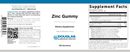 zinc gummy douglas labs label