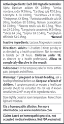 zeel tablets (medinatura professional) ingredients