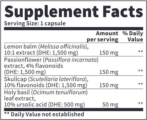 ZenPress Vitazan Pro Supplement Facts