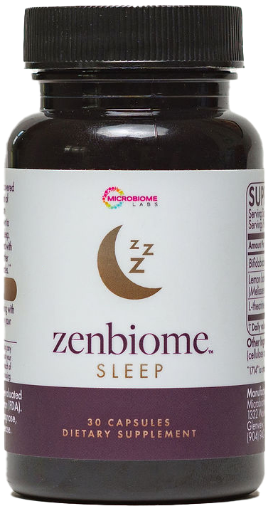 COMING SOON! ZenBiome Sleep - Microbiome Labs Front