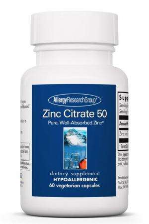 Zinc Citrate 50 Mg Allergy Research Group