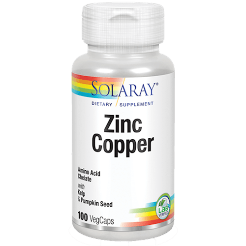 Zinc Copper Amino Acid Chelate Solaray