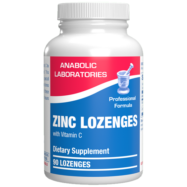 Zinc Lozenges Orange (Anabolic Laboratories) Front