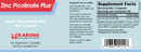zinc picolinate plus (karuna responsible nutrition) label