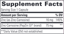 Zinc Carnosine - Exclusive 15% Auto-Ship Offer
