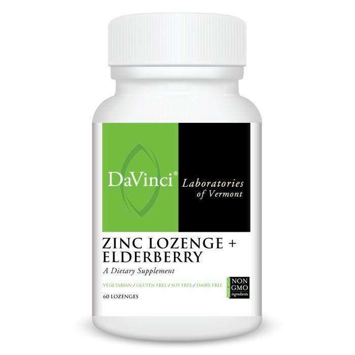 Zinc Lozenge Elderberry DaVinci Labs