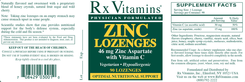 buy zinc lozenges rx vitamins
