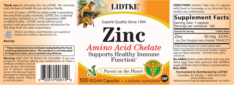 Zinc (Lidtke) Label
