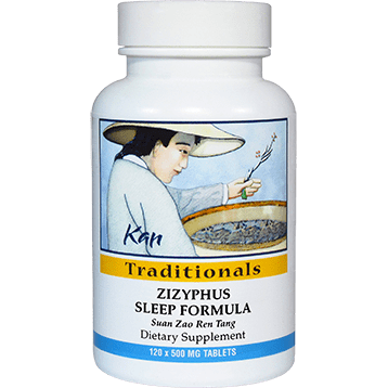 Zizyphus Sleep Formula Tablets (Kan Herbs Traditionals) Front