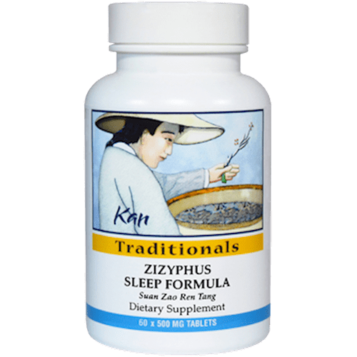 Zizyphus Sleep Formula Tablets (Kan Herbs Traditionals) 60ct