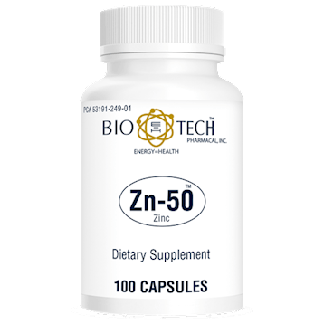 zn-50 zinc gluconate bio-tech pharmacal