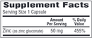 zn-50 zinc gluconate bio-tech pharmacal supplement facts