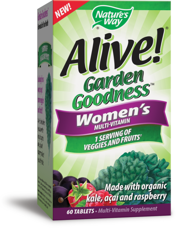 Alive! Garden Goodness for Women 60 Tabs (Nature's Way)