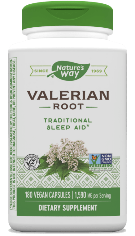 Valerian Root 180 Veg Capsules (Nature's Way)