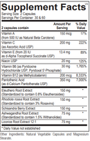 adapten-all ortho molecular supplement facts