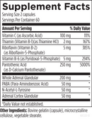 adrenal complex designs for health supplement facts