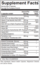 adren-all | orthomolecular products | supplement facts