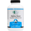 alpha base capsules without iron | ortho molecular products