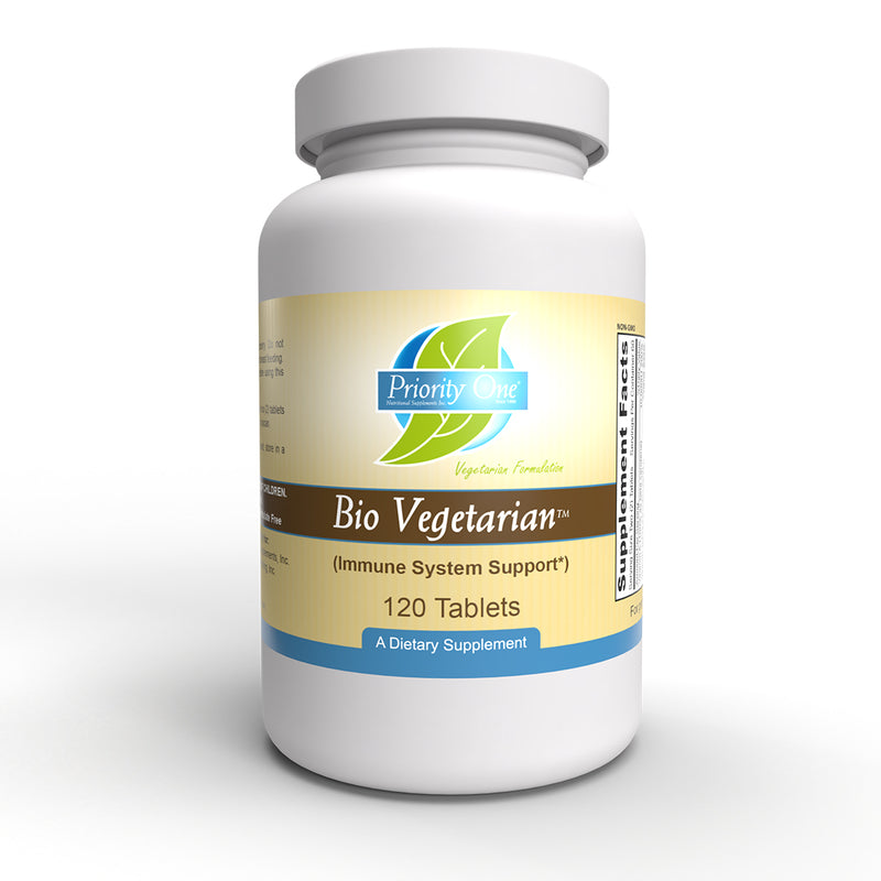 Bio-Vegetarian™ (120 Tablets) (Priority One Vitamins) Front
