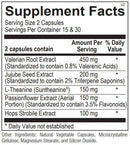 botanicalm pm ortho molecular supplement facts