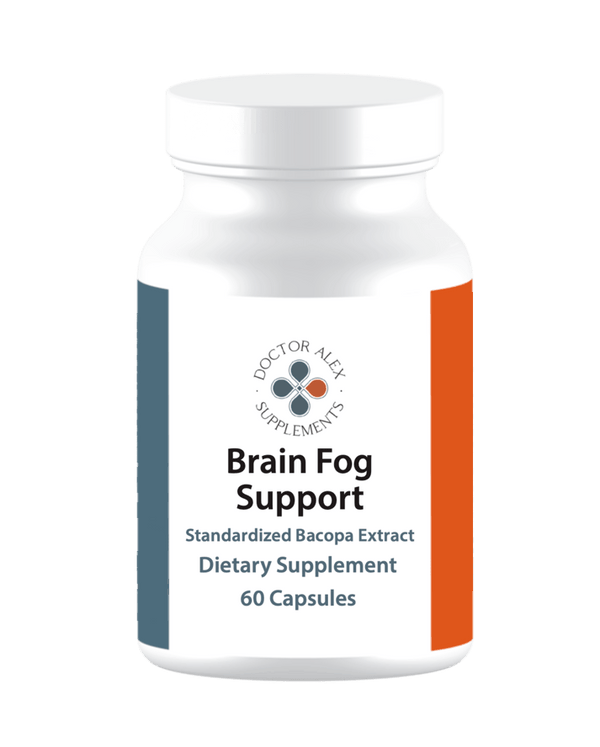 Brain Fog Support (Doctor Alex Supplements) Front